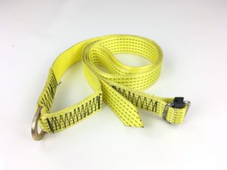 Centre Strap With Sliding Bar Buckle And 'D' Ring Manual Easy Sheet Systems  (Yellow)