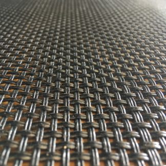 BLACK Superman Mesh Per Linear Metre